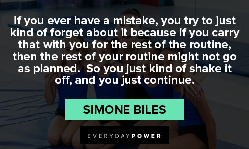 Meaningful Simone Biles quotes