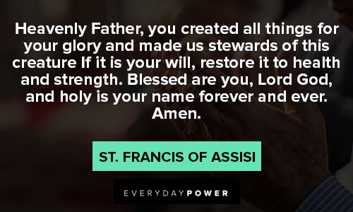 Meaningful St. Francis of Assisi quotes