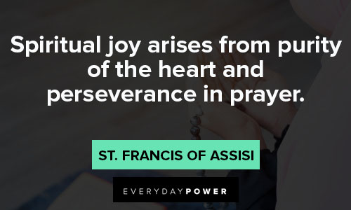 St. Francis of Assisi quotes and sayings