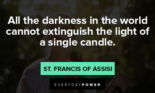 Unique St. Francis of Assisi quotes