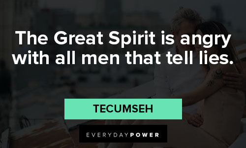 Tecumseh quotes to encourage and motivate