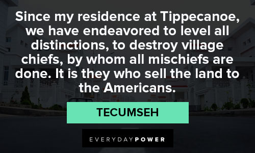 Top Tecumseh quotes