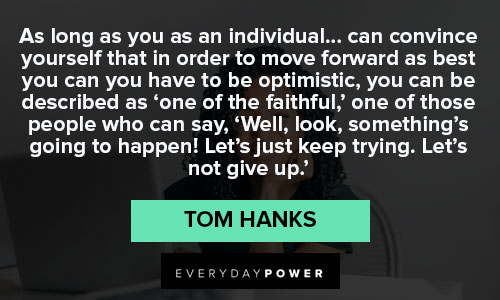 Appreciation Tom Hanks quotes