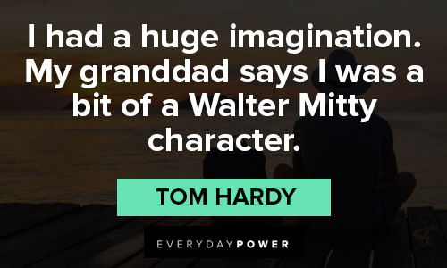 Tom Hardy quotes about character