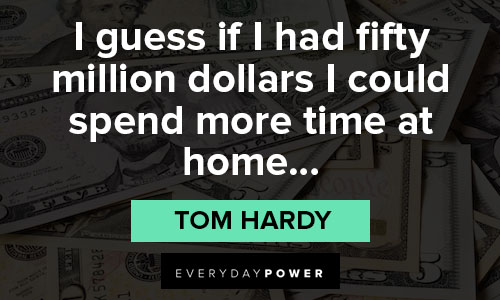 Tom Hardy quotes about finding happiness