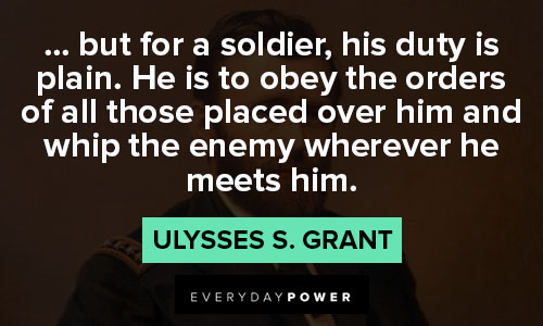Ulysses S. Grant quotes and saying