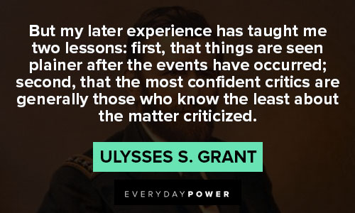 Special Ulysses S. Grant quotes