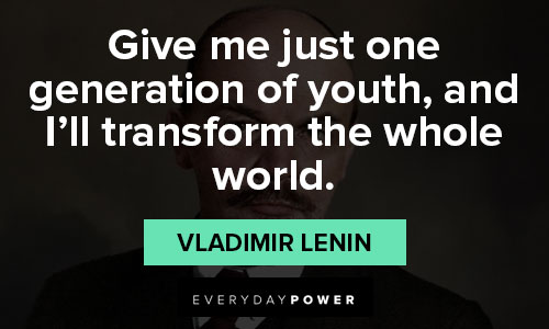 Short Vladimir Lenin quotes