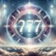 beautiful image of the angel numbers 777