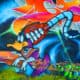 daffy duck mural